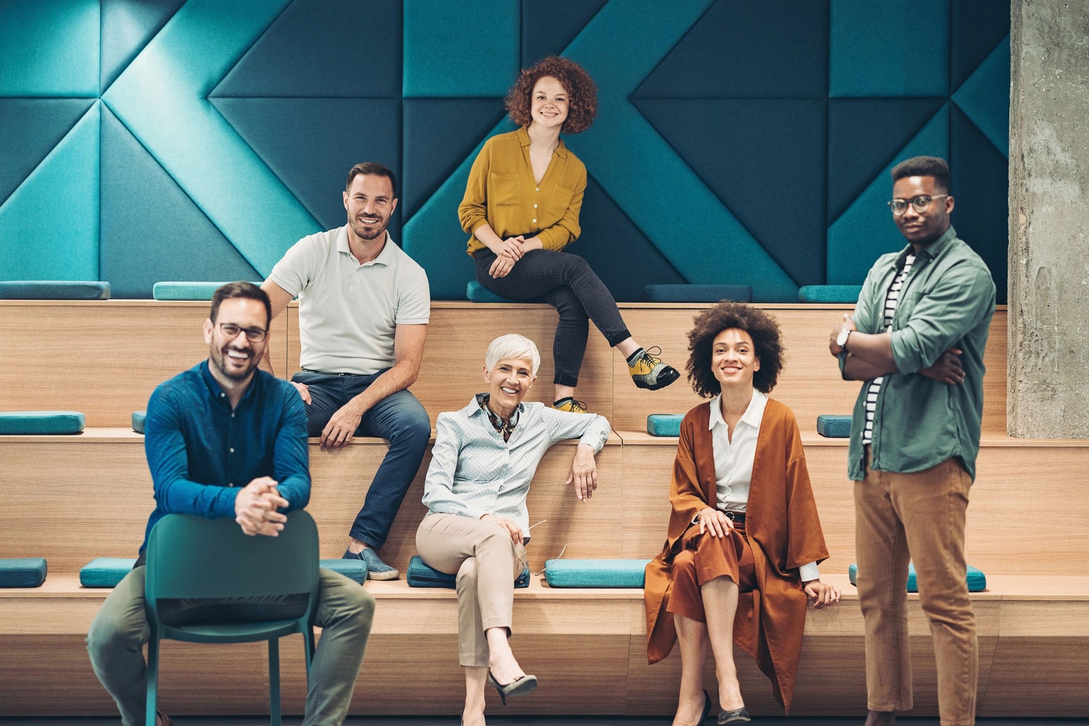 professional team portrait education counseling