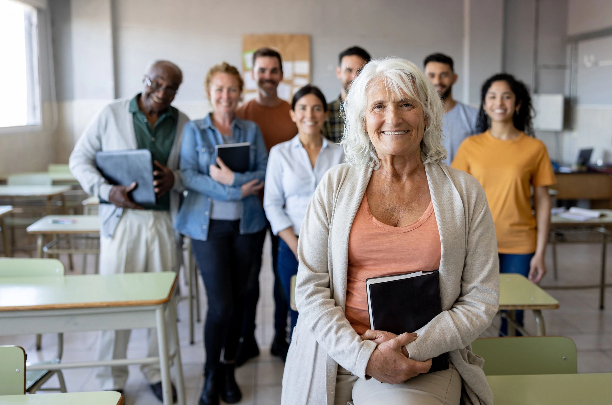 professional team portrait education counseling